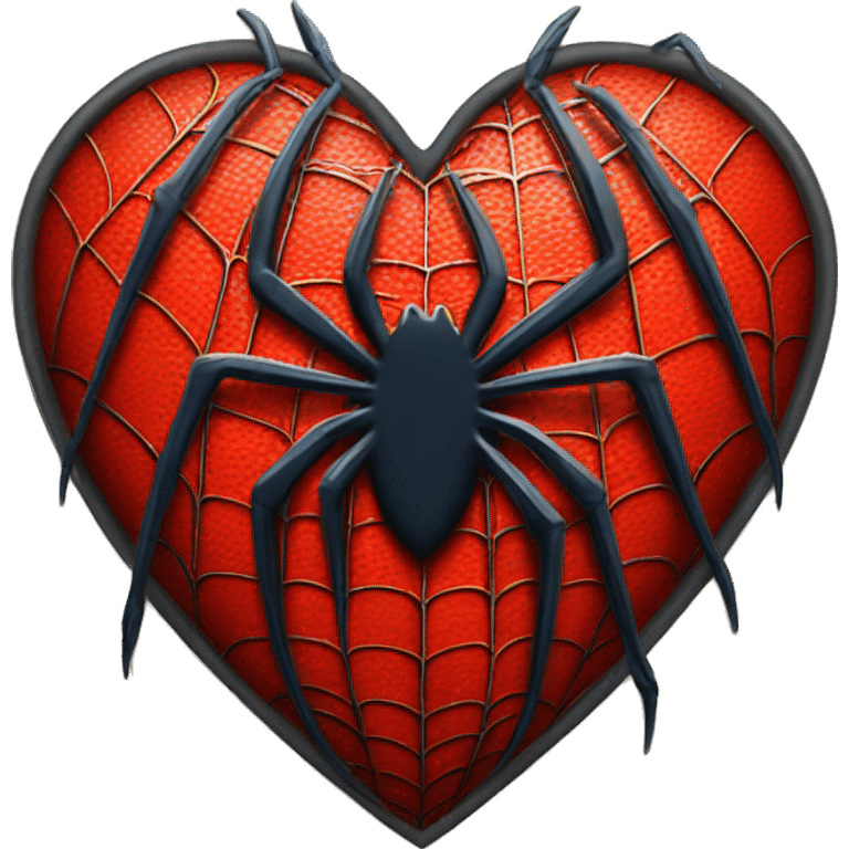 Spider man heart emoji