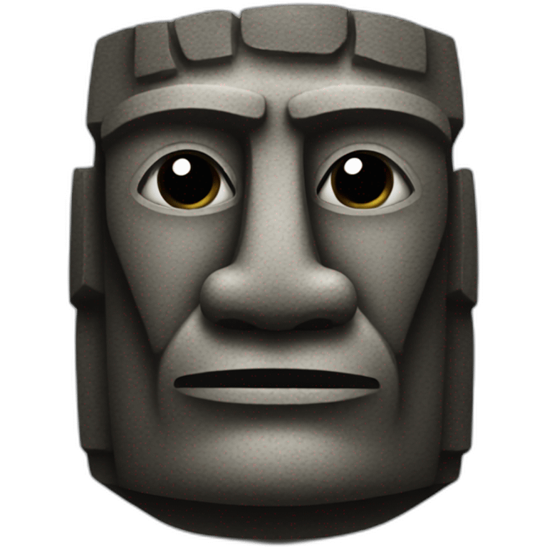 Moai emoji