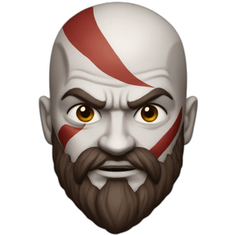 Kratos god of war emoji