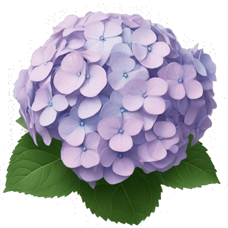 hydrangea emoji