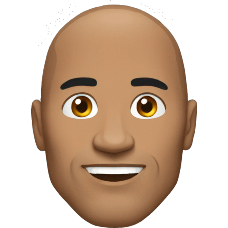 The rock andry emoji