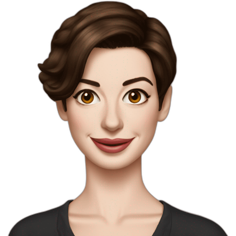 Anne hathaway emoji