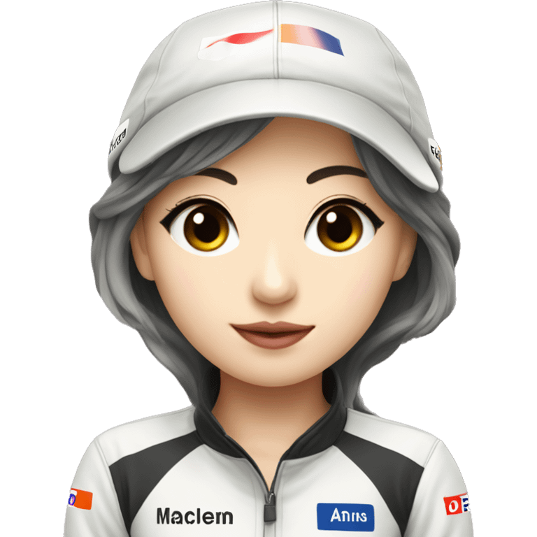 korean Fan-girl F1 McLaren  emoji