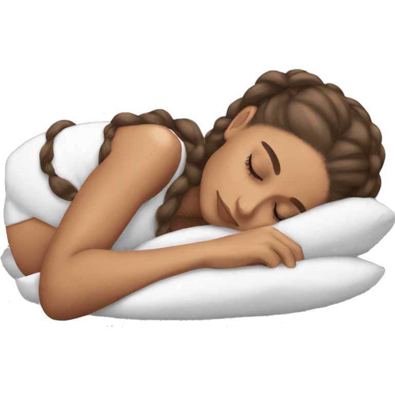 Ariana Grande sleeping emoji