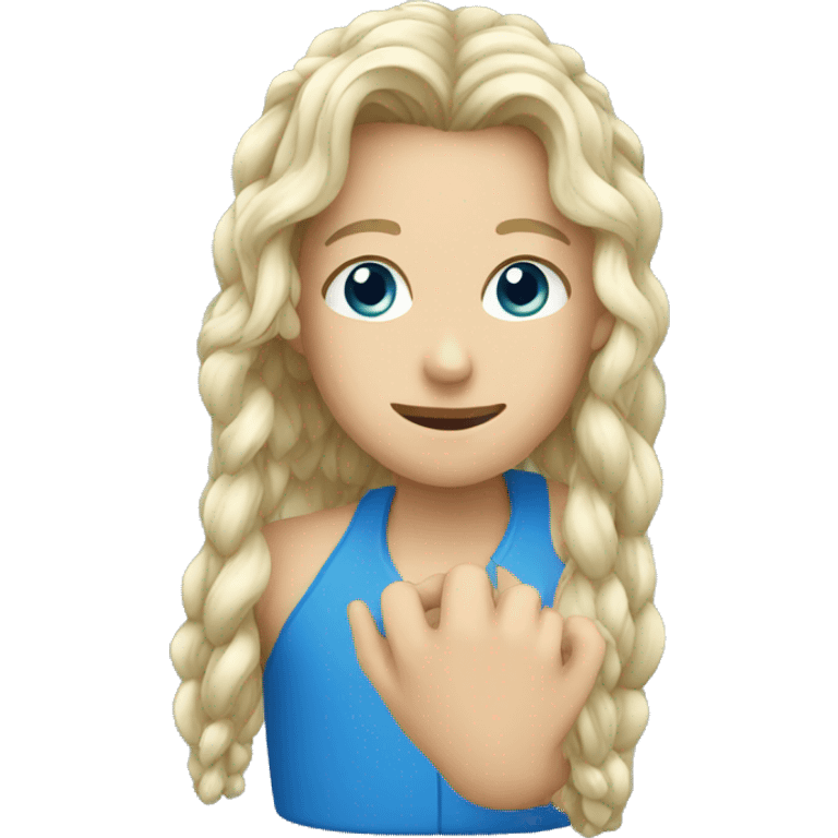 blue lock emoji