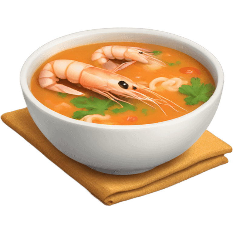 shrimp soup emoji