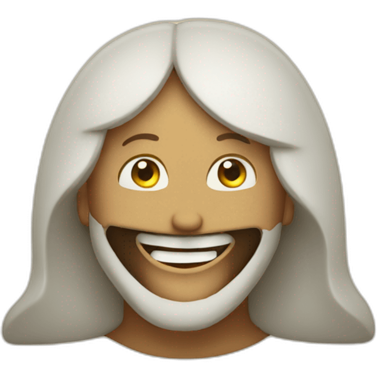 Laughing Jesus emoji