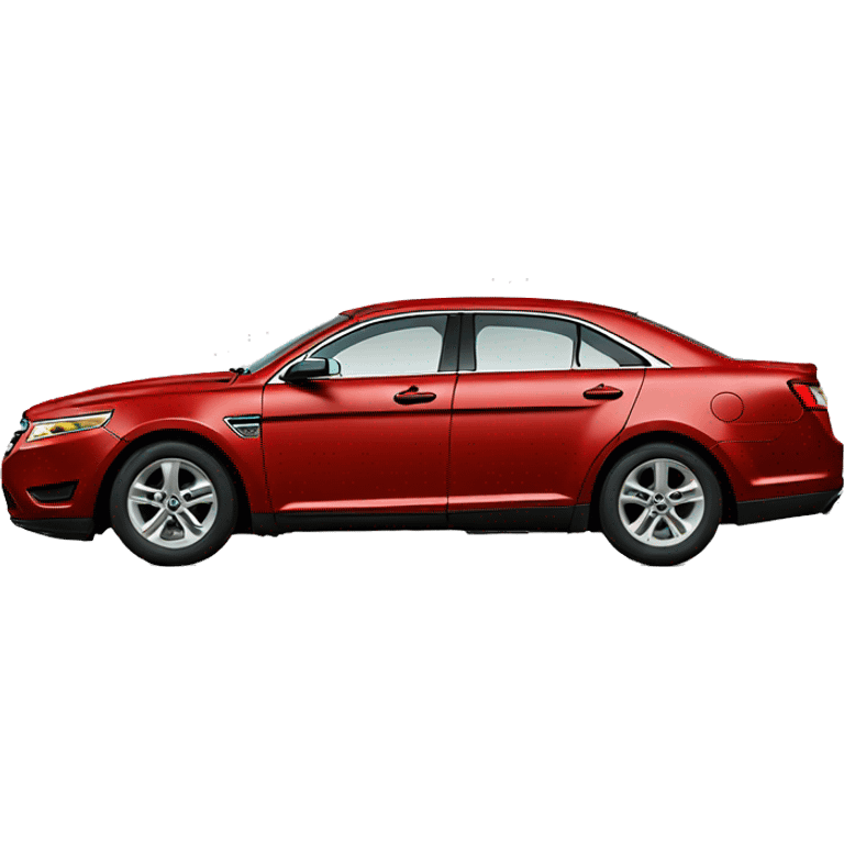 Ford Taurus red emoji