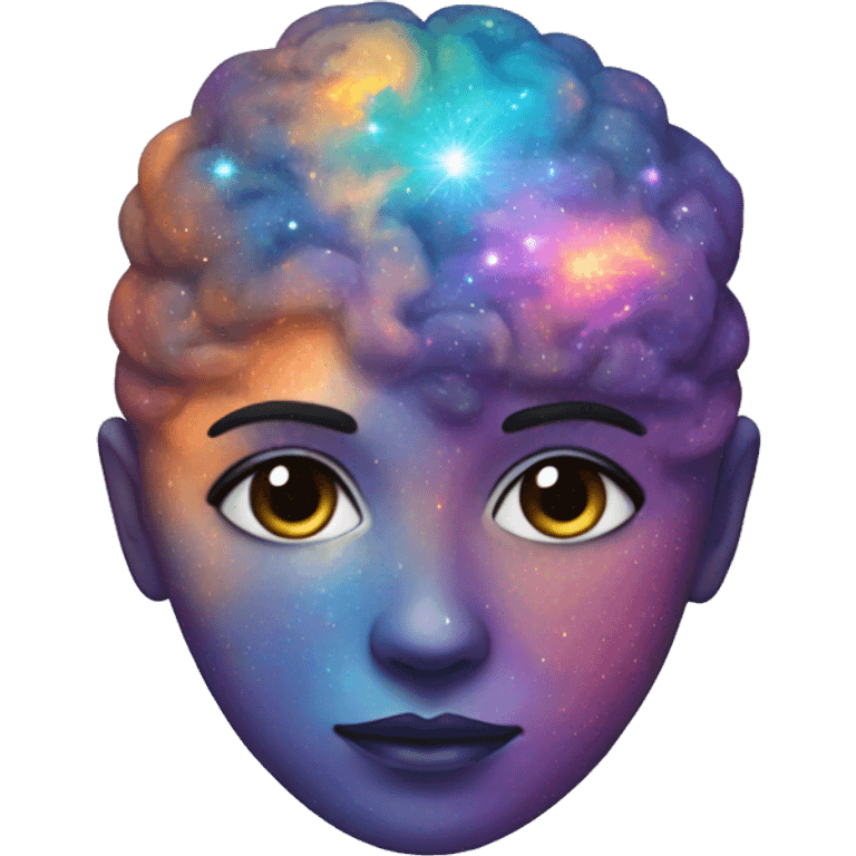 artist with palette + galaxy brain emoji