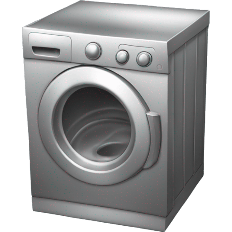 Metal 3d washer emoji