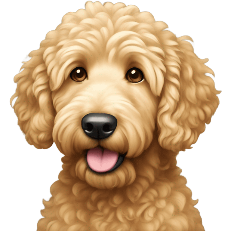 Golden doodle emoji