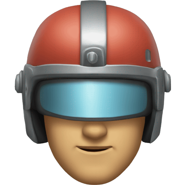 Casque de fer emoji