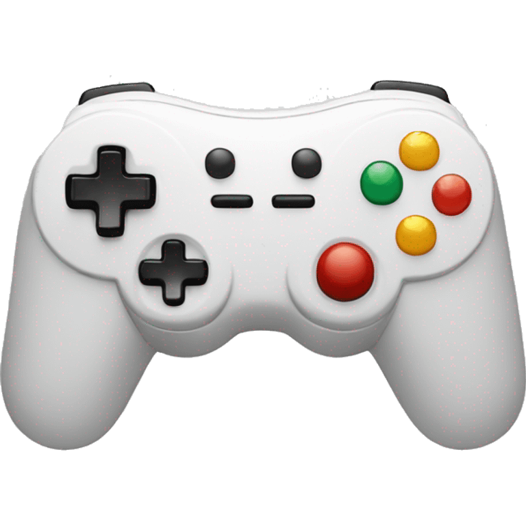 gamepad with smile emoji