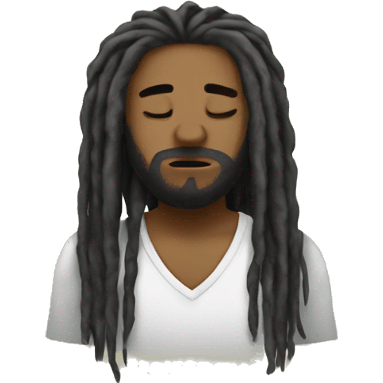 dreadhead-sleep emoji