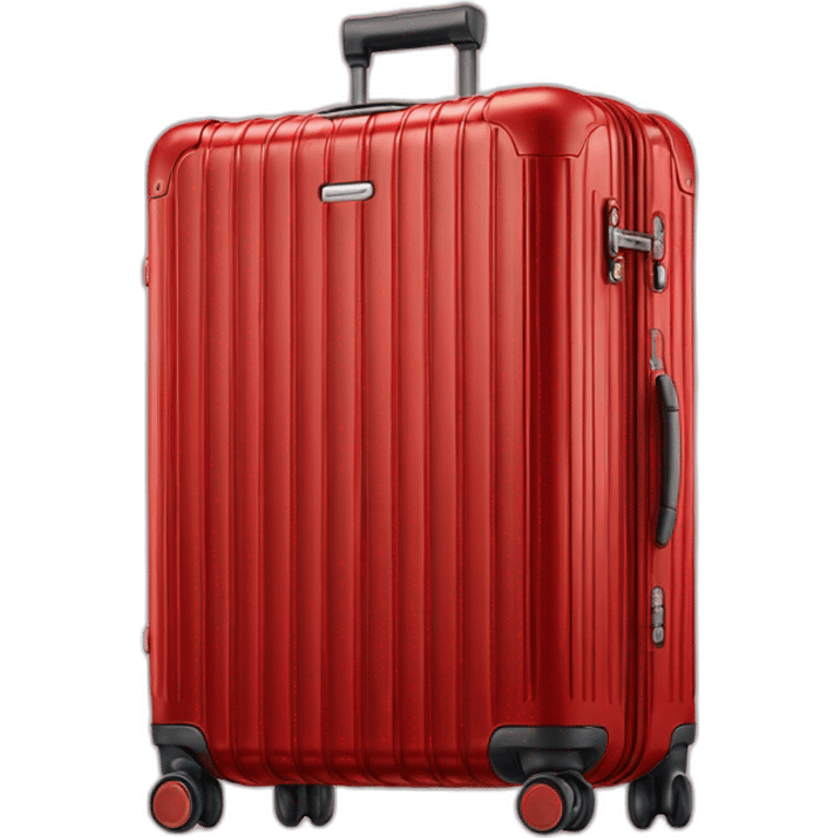 Rimowa red cabin emoji