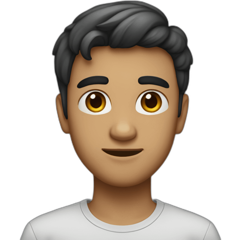 Generate a boys imoji who is thin tall and fair skinned, his name is pashva mehta emoji