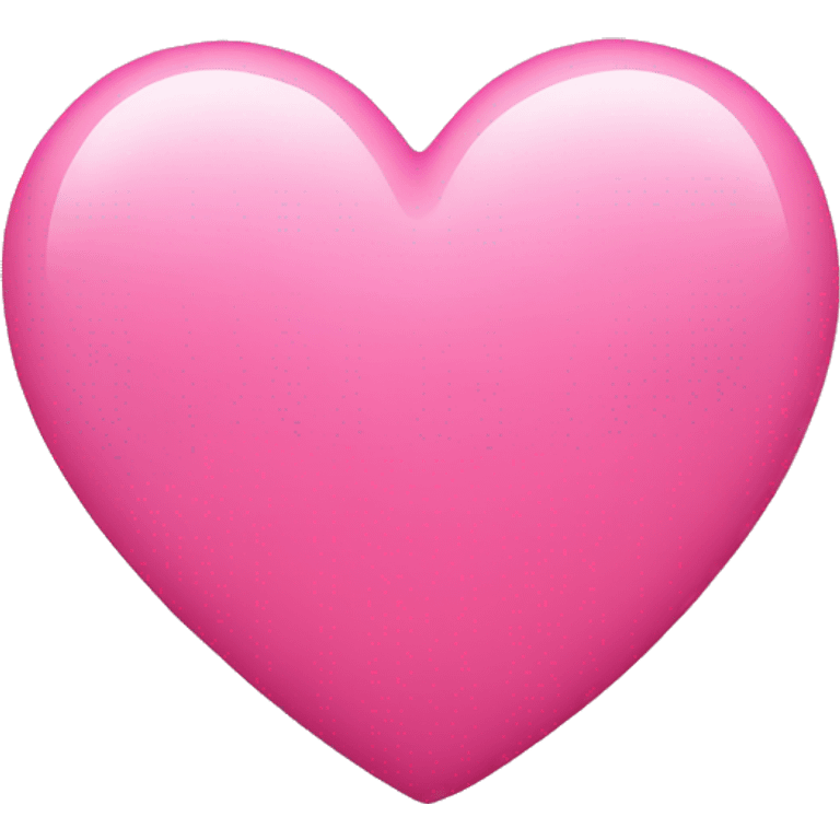 Pink heart  emoji