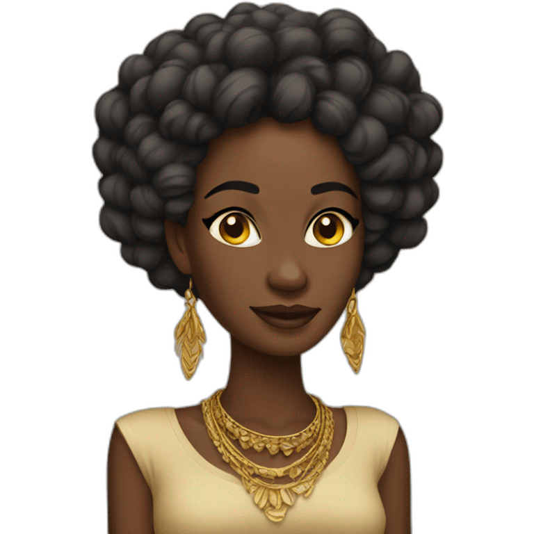 African queen emoji