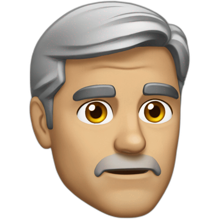 George Clooney sad emoji