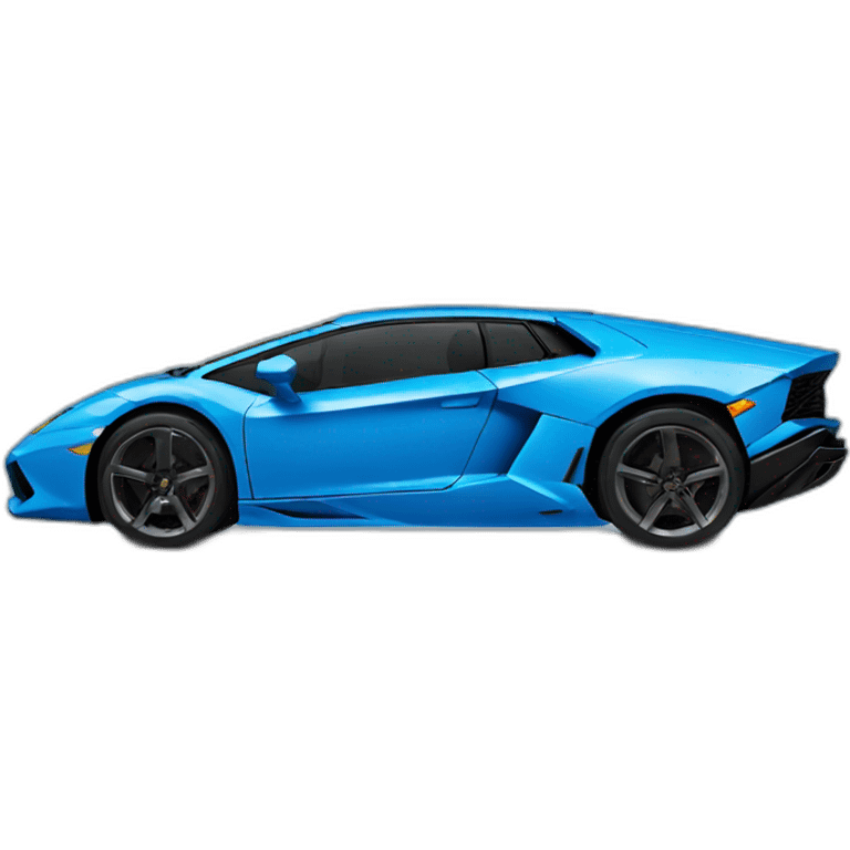 blue lambo emoji