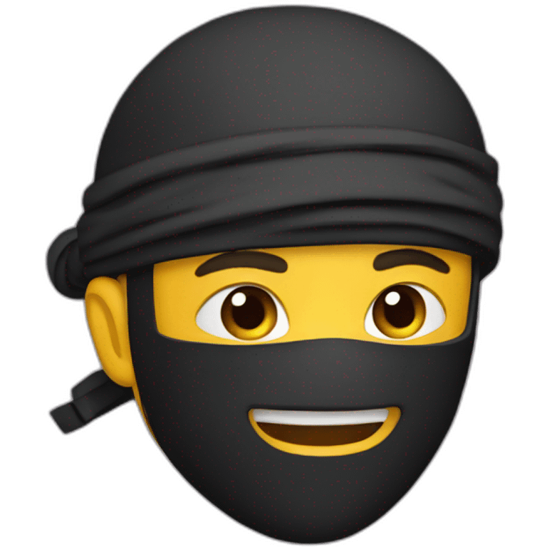 Vibing ninja emoji