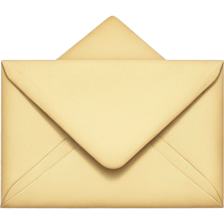 Vintage envelope emoji