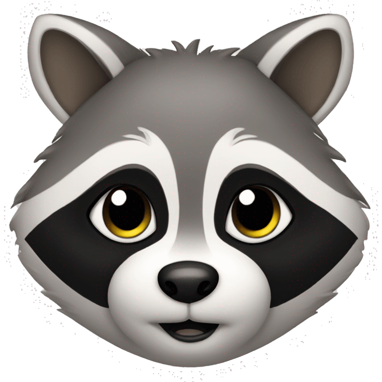 cute racoon emoji