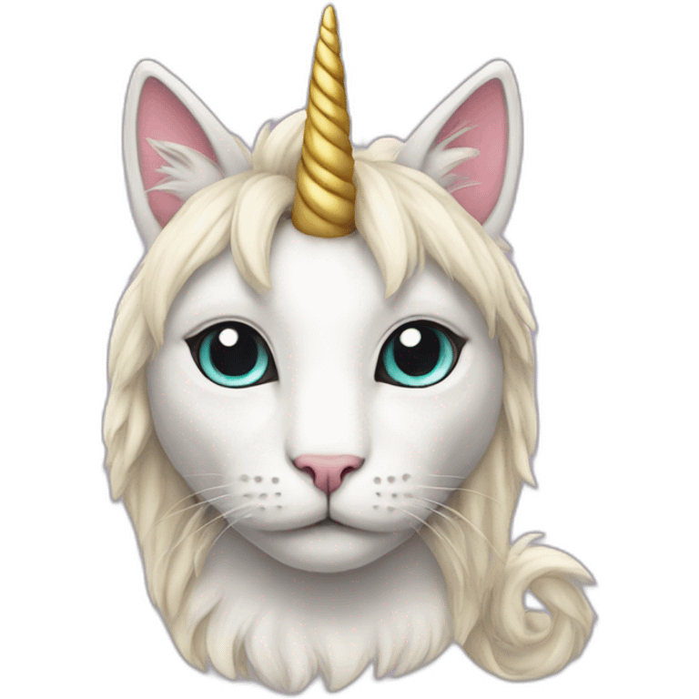 Cat unicorn emoji