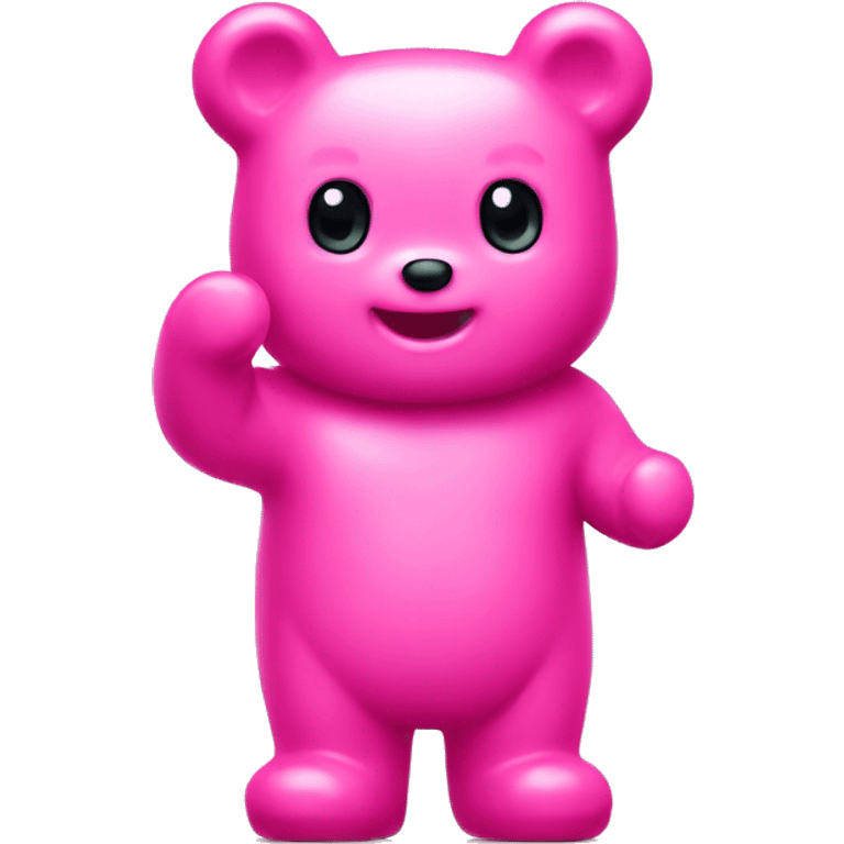 gummy bear pink emoji