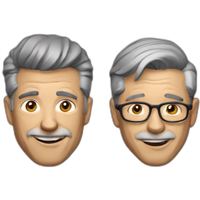 2 old podcasters emoji