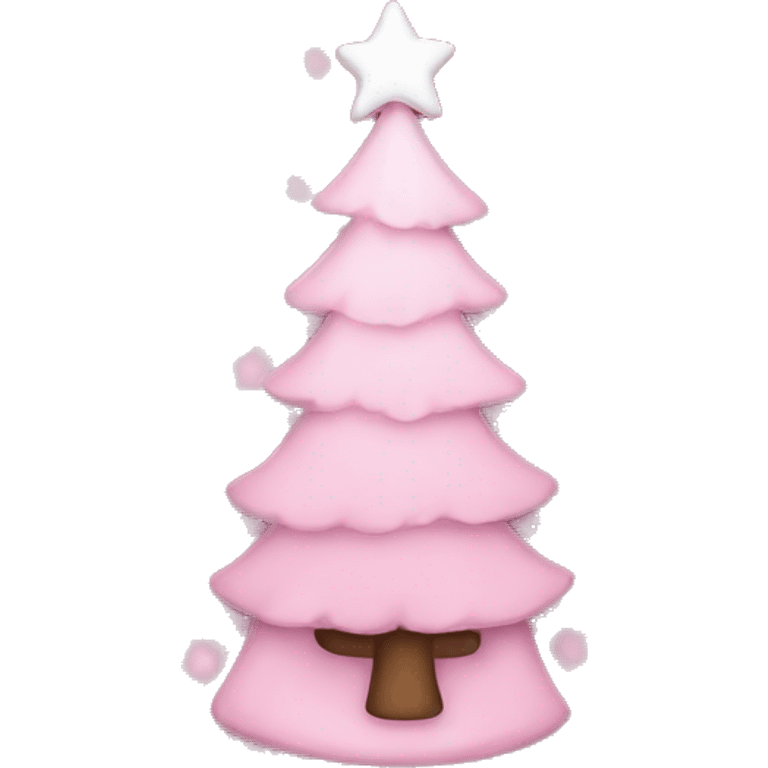 pink christmas  emoji