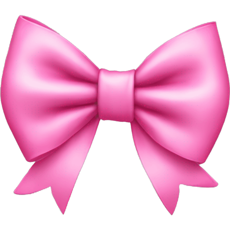 pink bow emoji