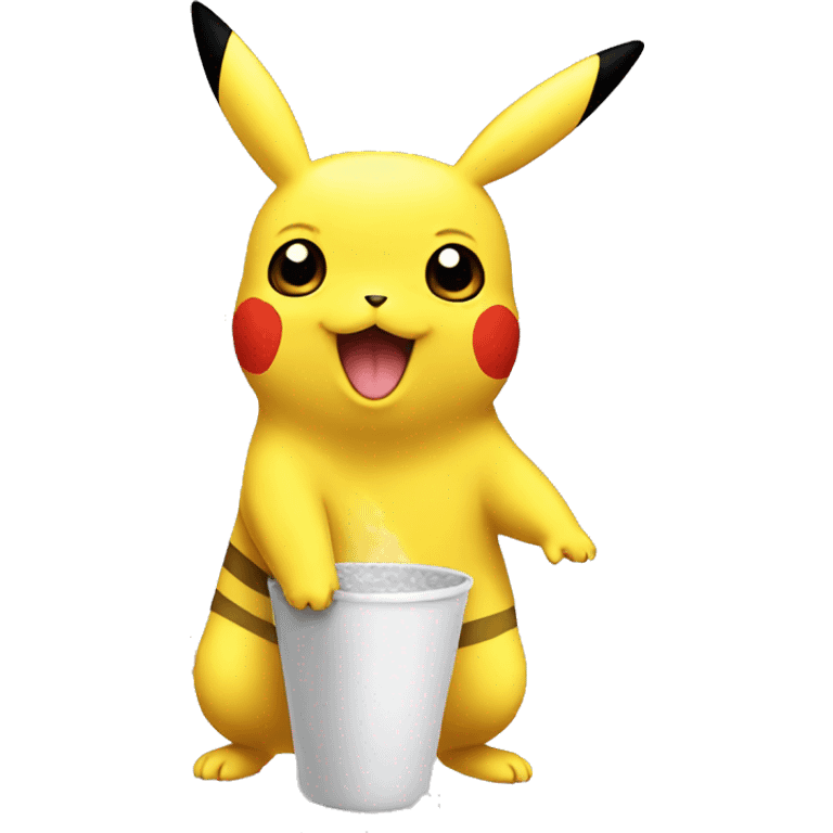 pikachu good morning  emoji