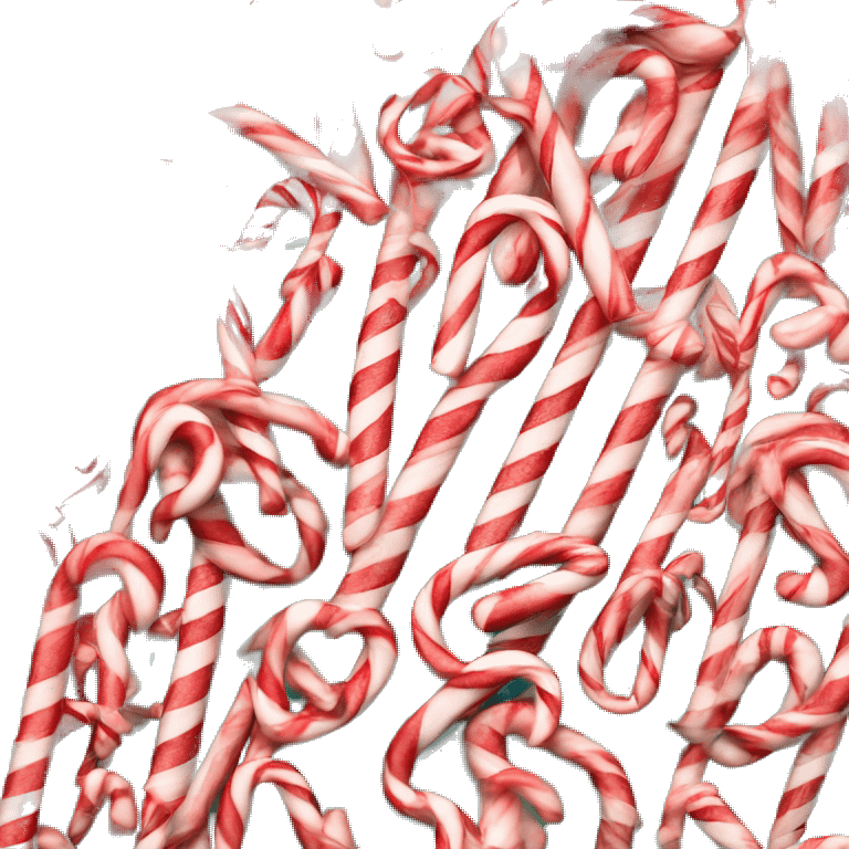 circular peppermint/candycane emoji that looks 3d comeijg from the topright emoji