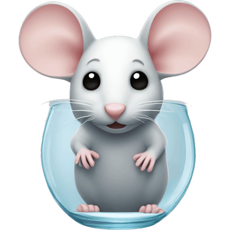 mice in glass emoji