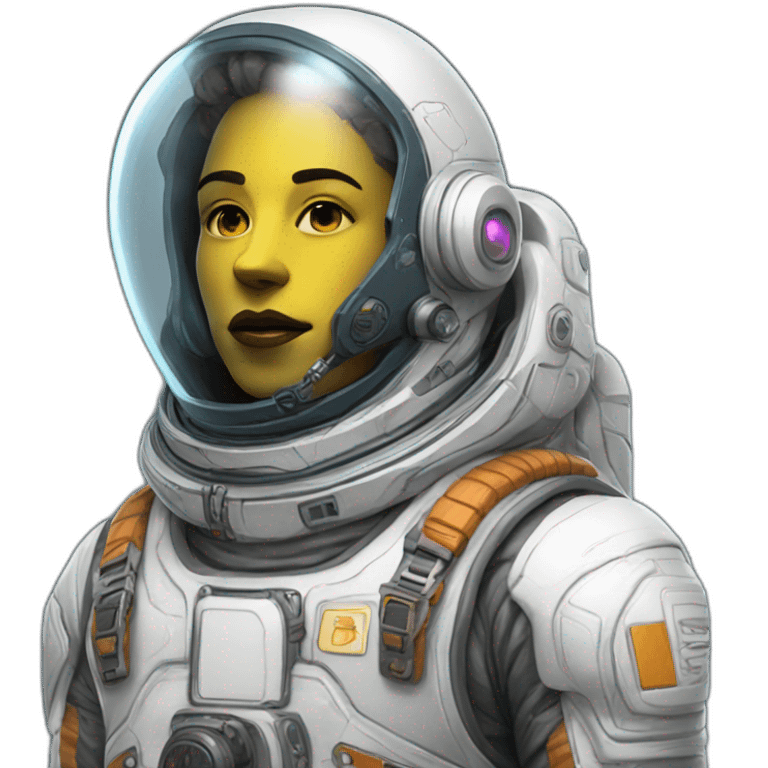 spaceman-cyberpunk emoji