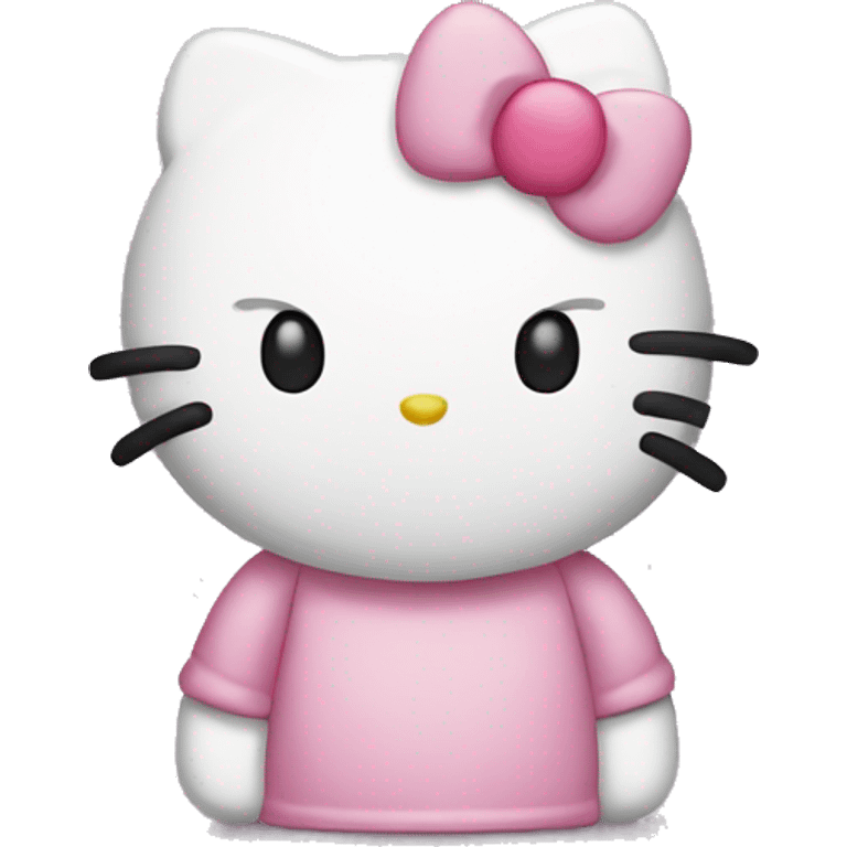 sad hello kitty emoji