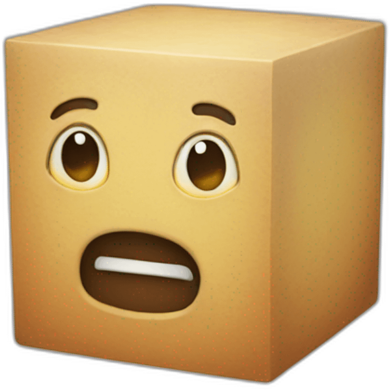 Cube 3d emoji