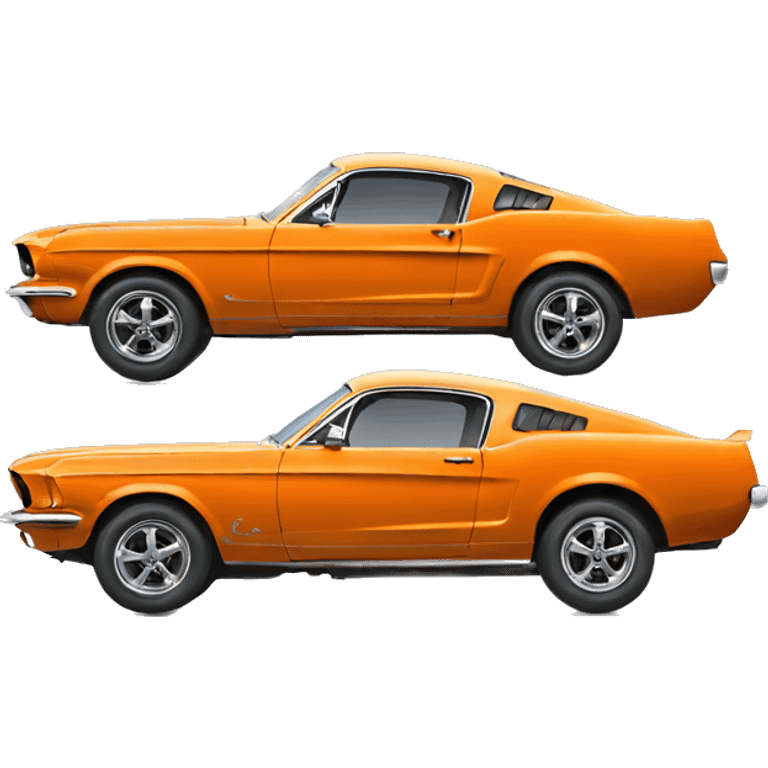 orange ford mustang emoji