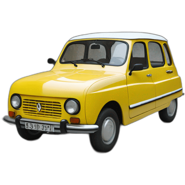 Renault 4L emoji