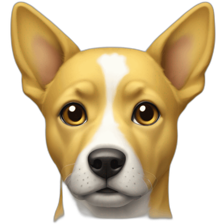 Chien jaune emoji