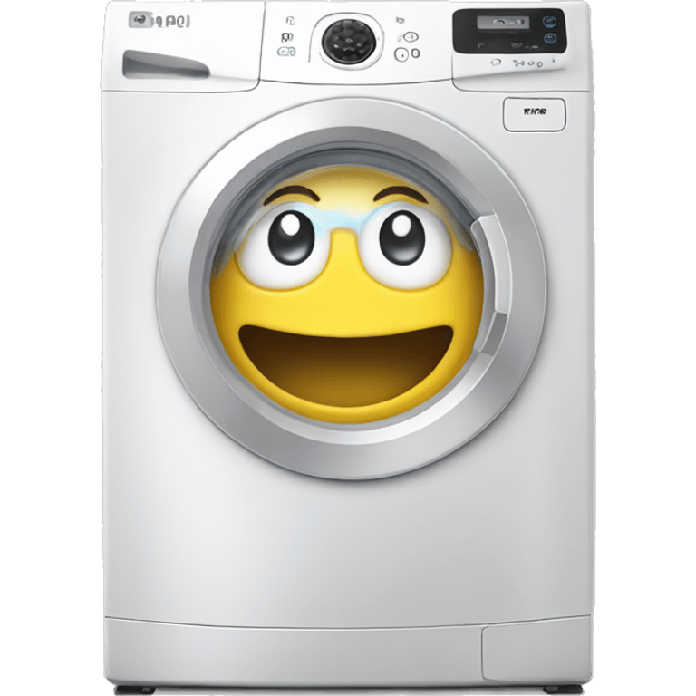 we are electromenager brand, the icon is a washing machine with smile emoji