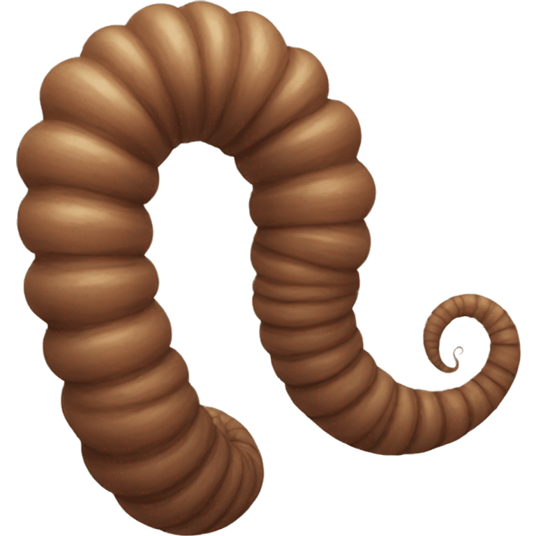 brown worm from Dune emoji