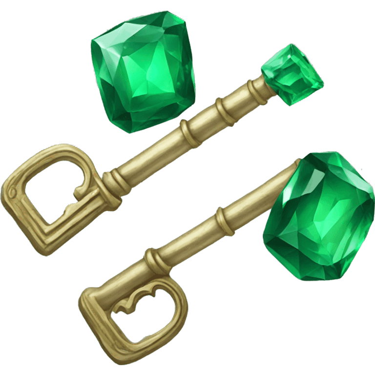 EMERALD KEY emoji