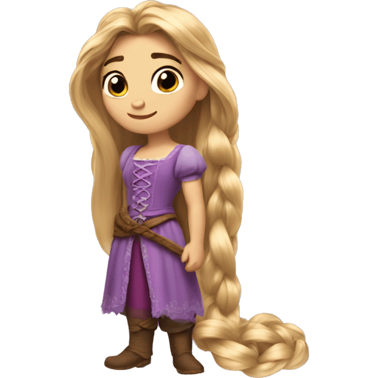 Rapunzel emoji