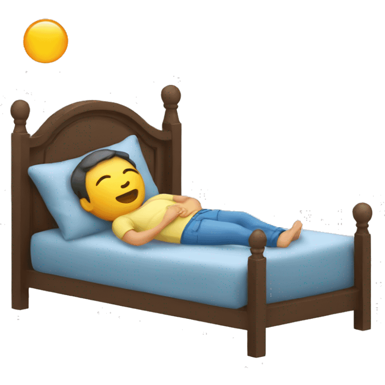 tourist sleep emoji