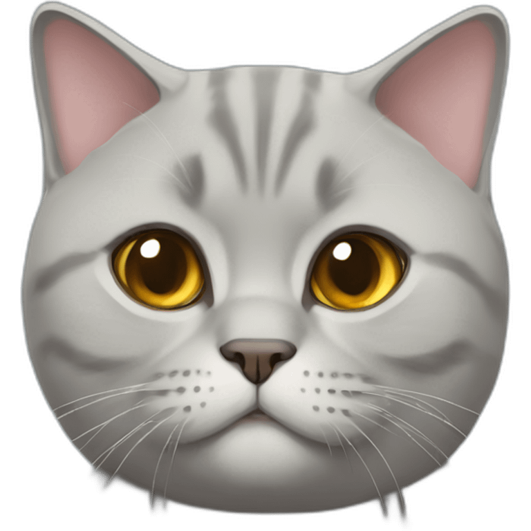 British shorthair cat emoji