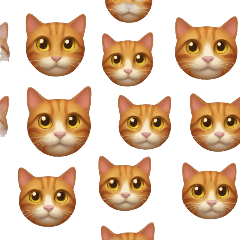 Ginger cat emoji