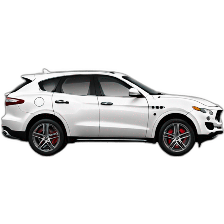 maserati suv side emoji