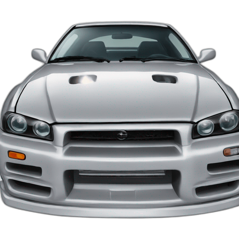 nissan skyline r34 emoji